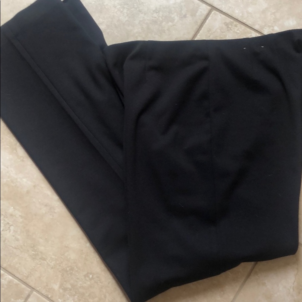 Black slacks